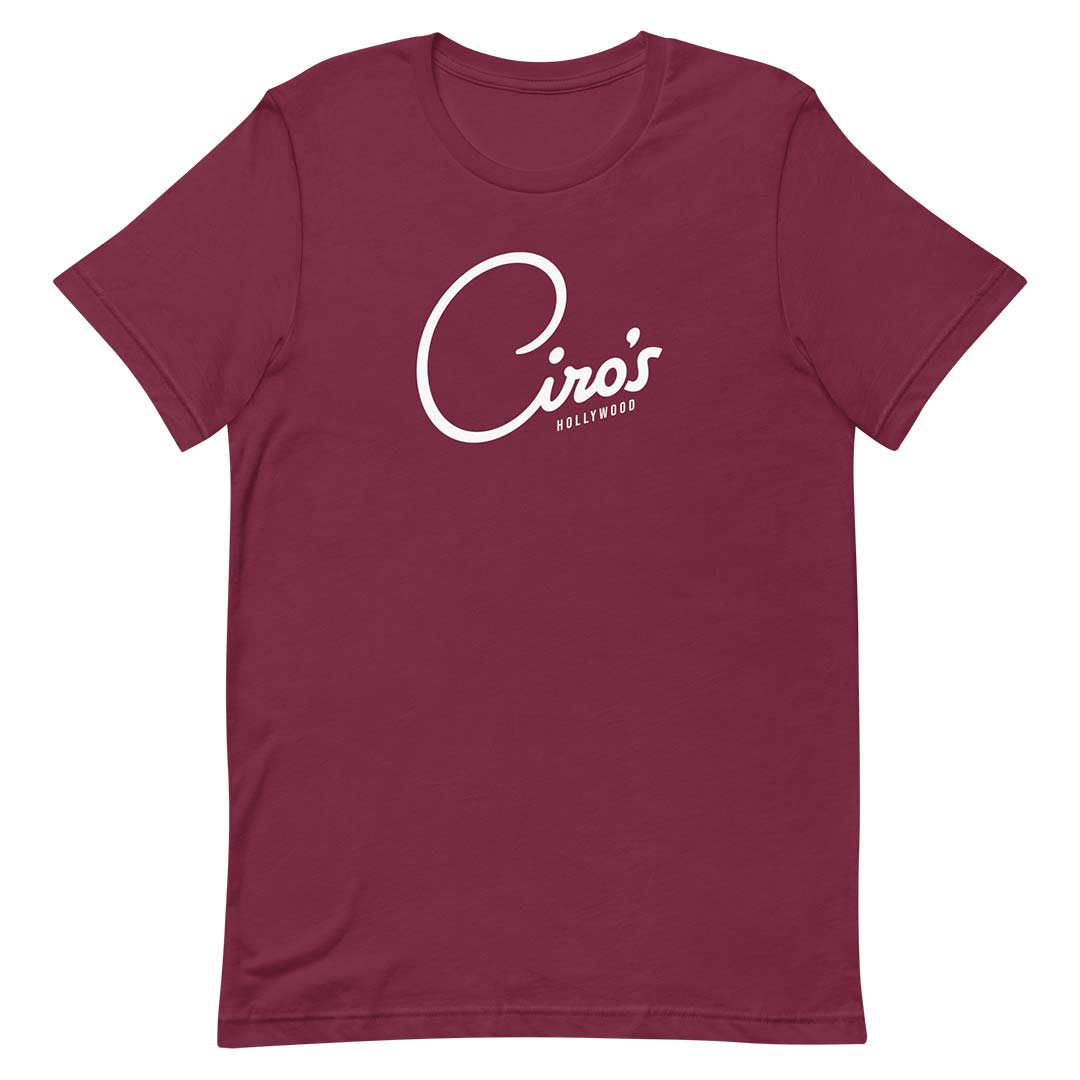 Ciro's Hollywood Nightclub Unisex Retro T-shirt