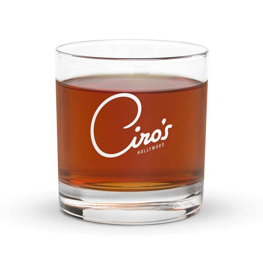 Ciro's Hollywood Rocks Highball Cocktail Glass