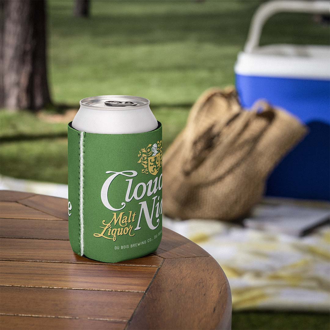 Cloud Nine Malt Liquor Pennsylvania Can Cooler Koozie