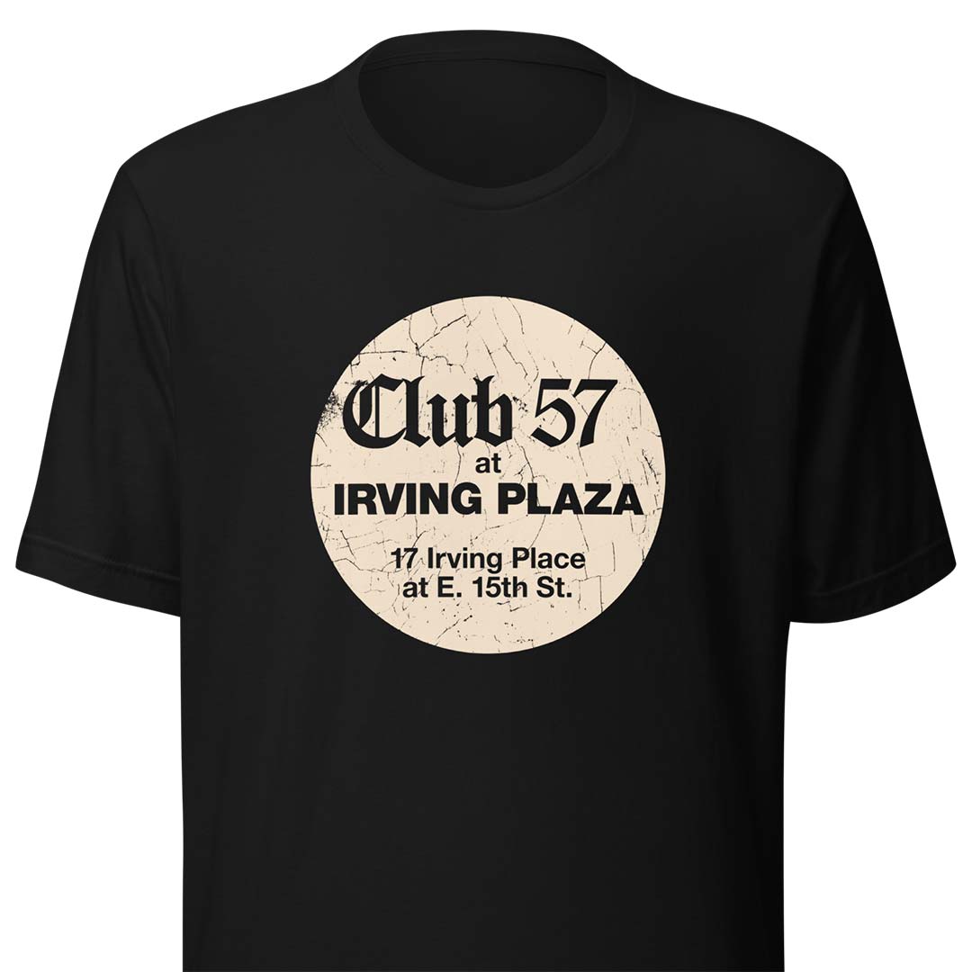 Club 57 at Irving Plaza New York Unisex Retro T-shirt