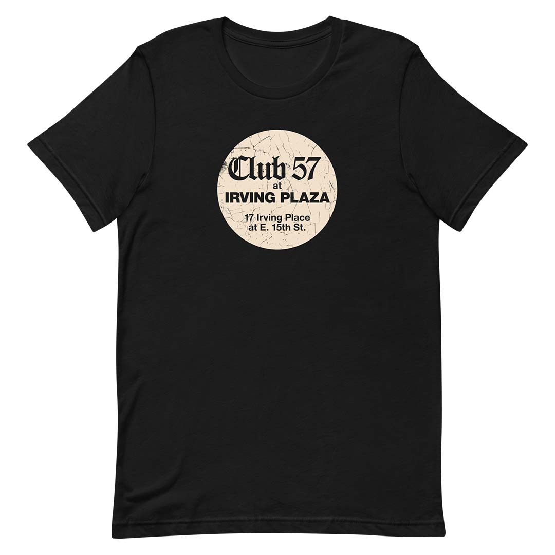 Club 57 at Irving Plaza New York Unisex Retro T-shirt