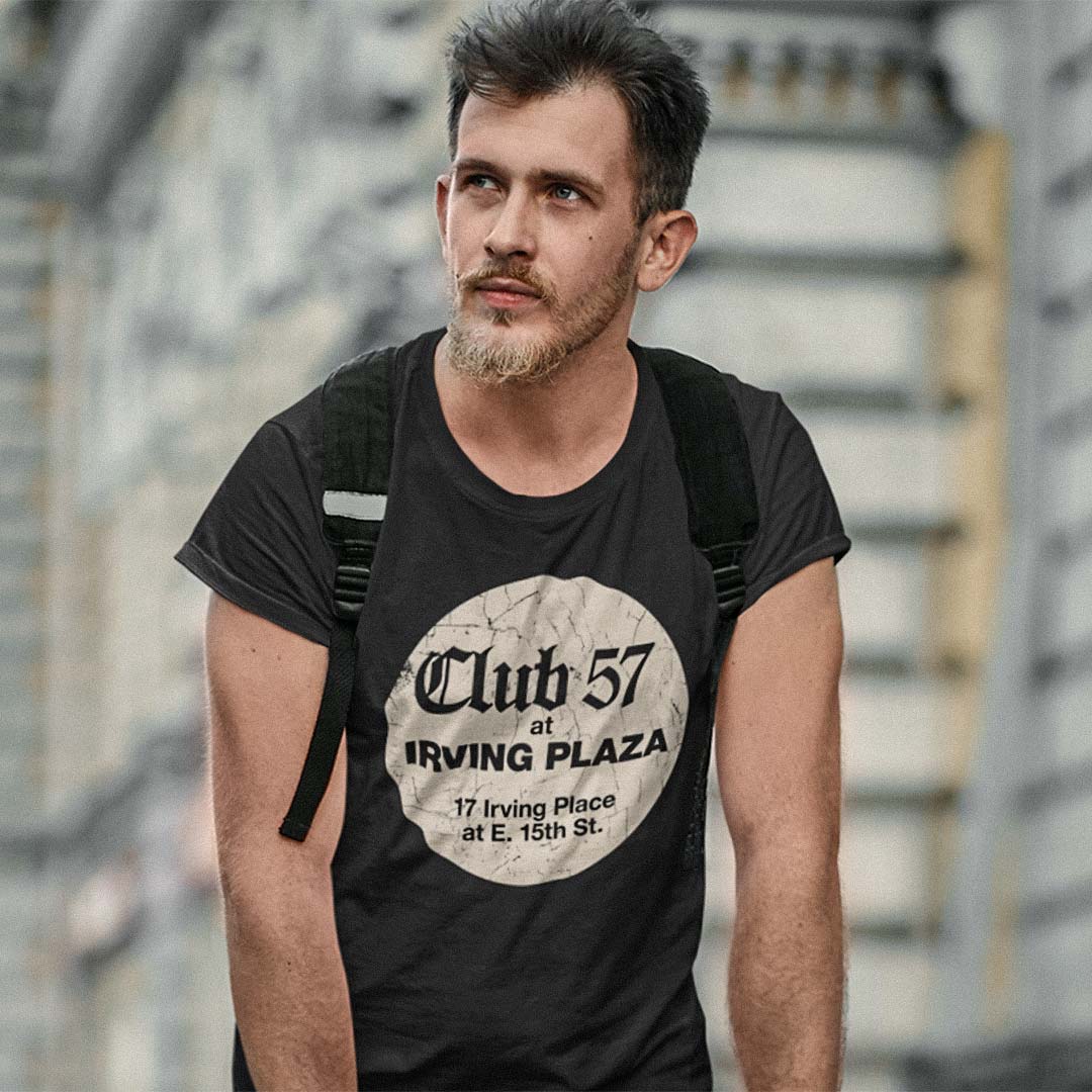 Club 57 at Irving Plaza New York Unisex Retro T-shirt