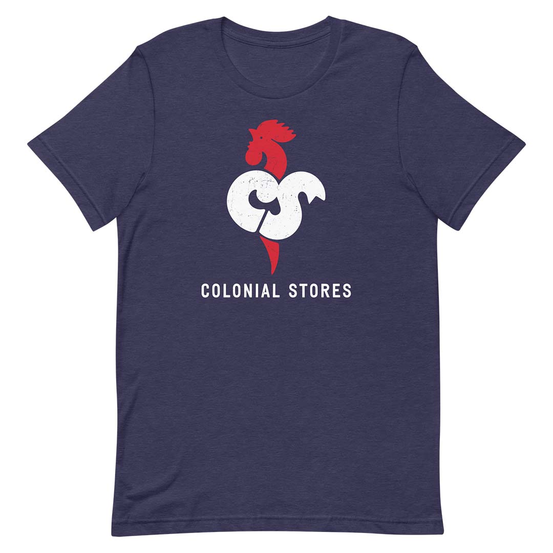 Colonial Stores Supermarket Unisex Retro T-shirt