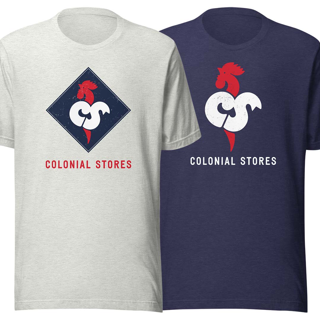 Colonial Stores Supermarket Unisex Retro T-shirt