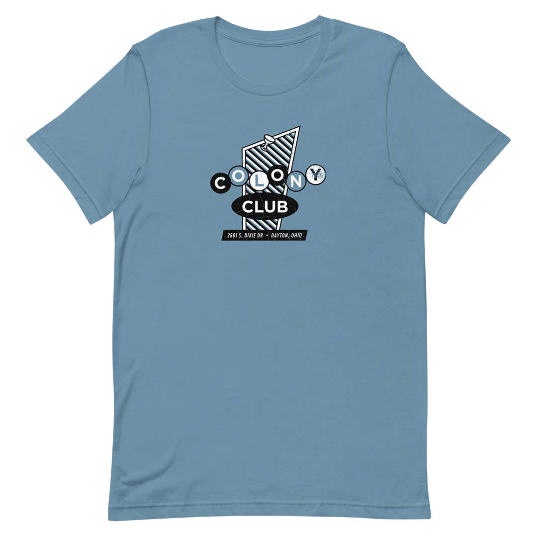 Colony Club Dayton Ohio Unisex Retro T-shirt