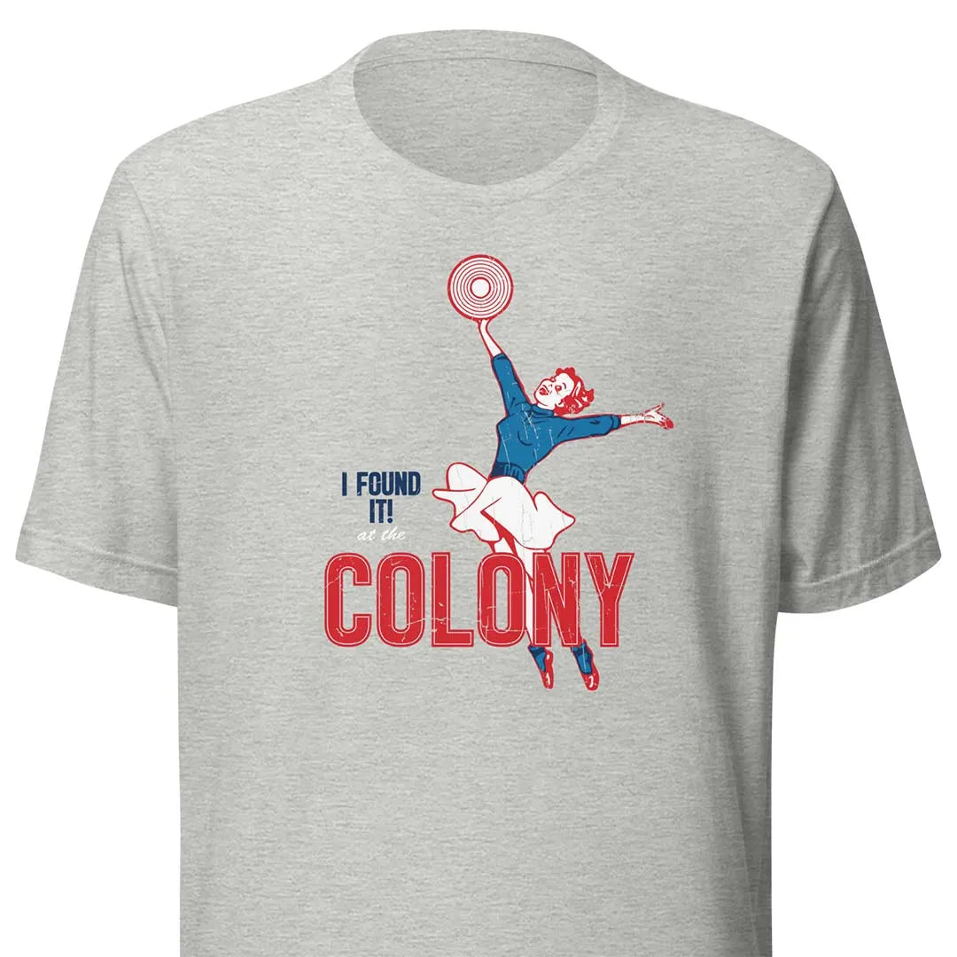 Colony Records New York Unisex Retro T-shirt