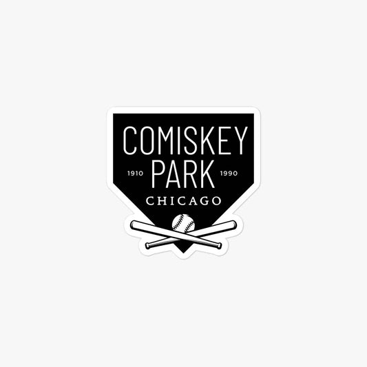 Comiskey Park Chicago Retro Sticker