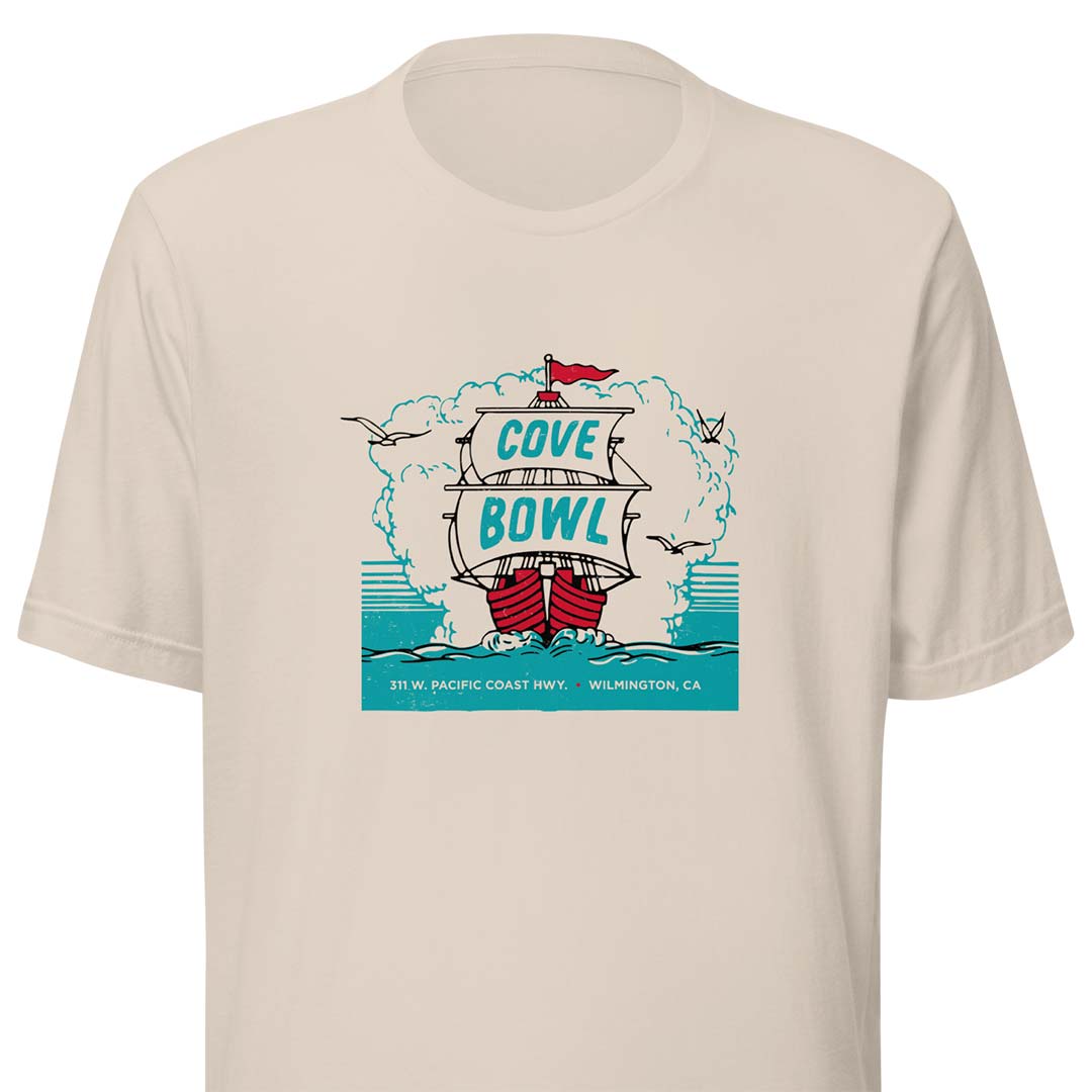 Cove Bowl Wilmington Unisex Retro T-shirt