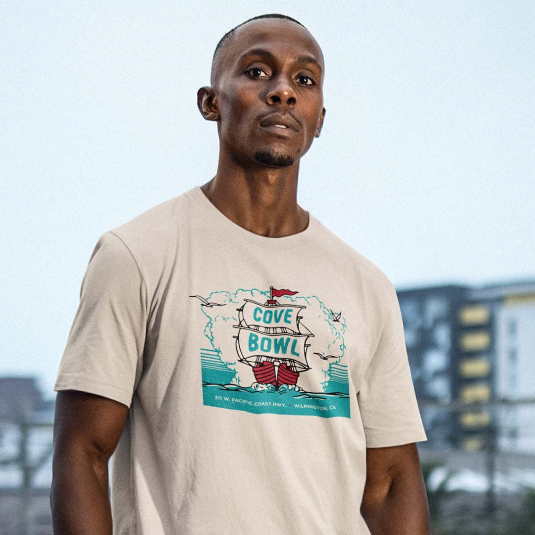 Cove Bowl Wilmington Unisex Retro T-shirt