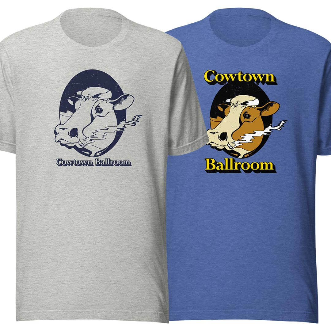 Cowtown Ballroom Kansas City Unisex Retro T-shirt