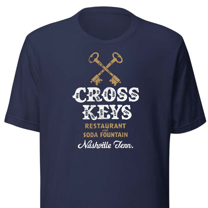 Cross Keys Restaurant Nashville Unisex Retro T-shirt