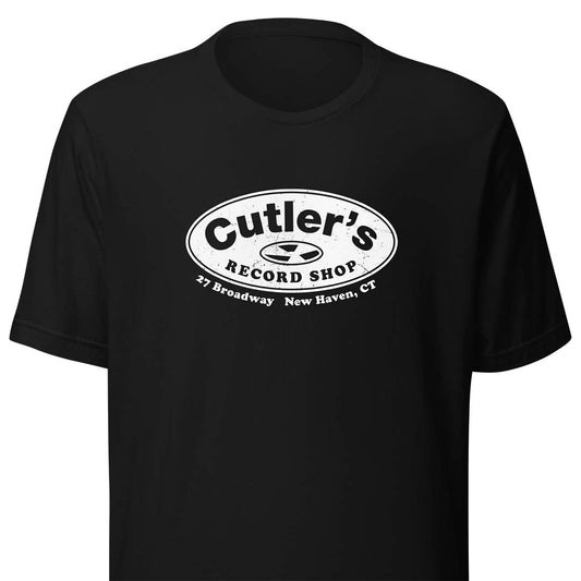 Cutler's Record Shop New Haven Unisex Retro T-shirt