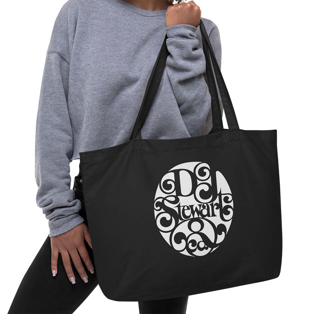 DJ Stewart Department Store Rockford Large organic tote bag
