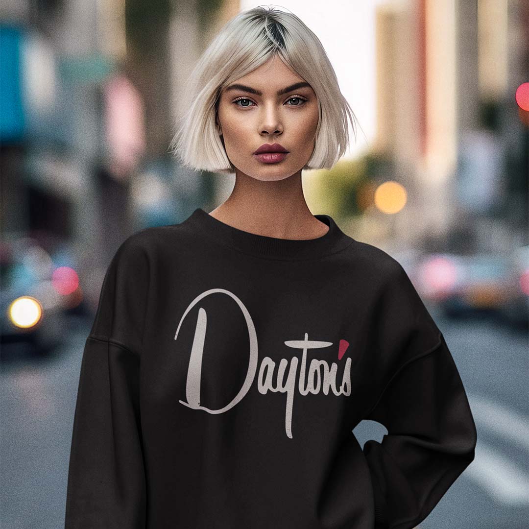 Dayton's Department Store Unisex Retro Crewneck & Hoodie Sweatshirt