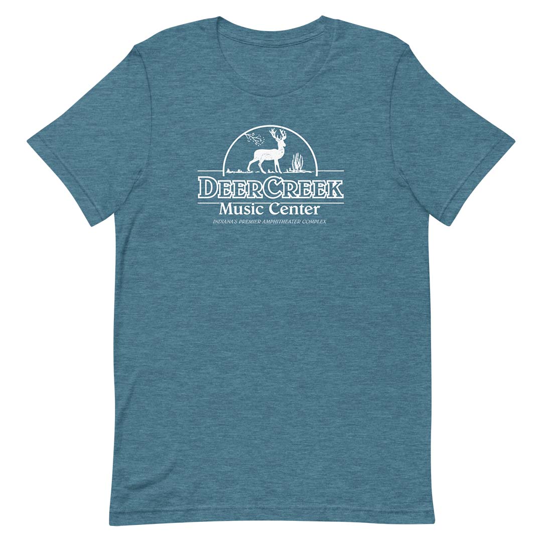 Deer Creek Music Center Indianapolis Unisex Retro T-shirt