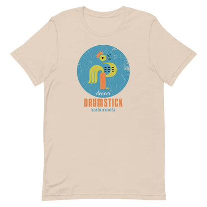 Denver Drumstick Restaurant Unisex Retro T-shirt