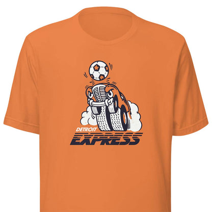 Detroit Express NASL Soccer Unisex Retro T-shirt