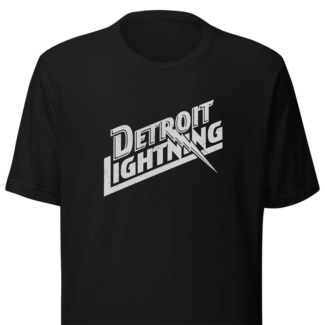 Detroit Lightning MISL Soccer Unisex Retro T-shirt