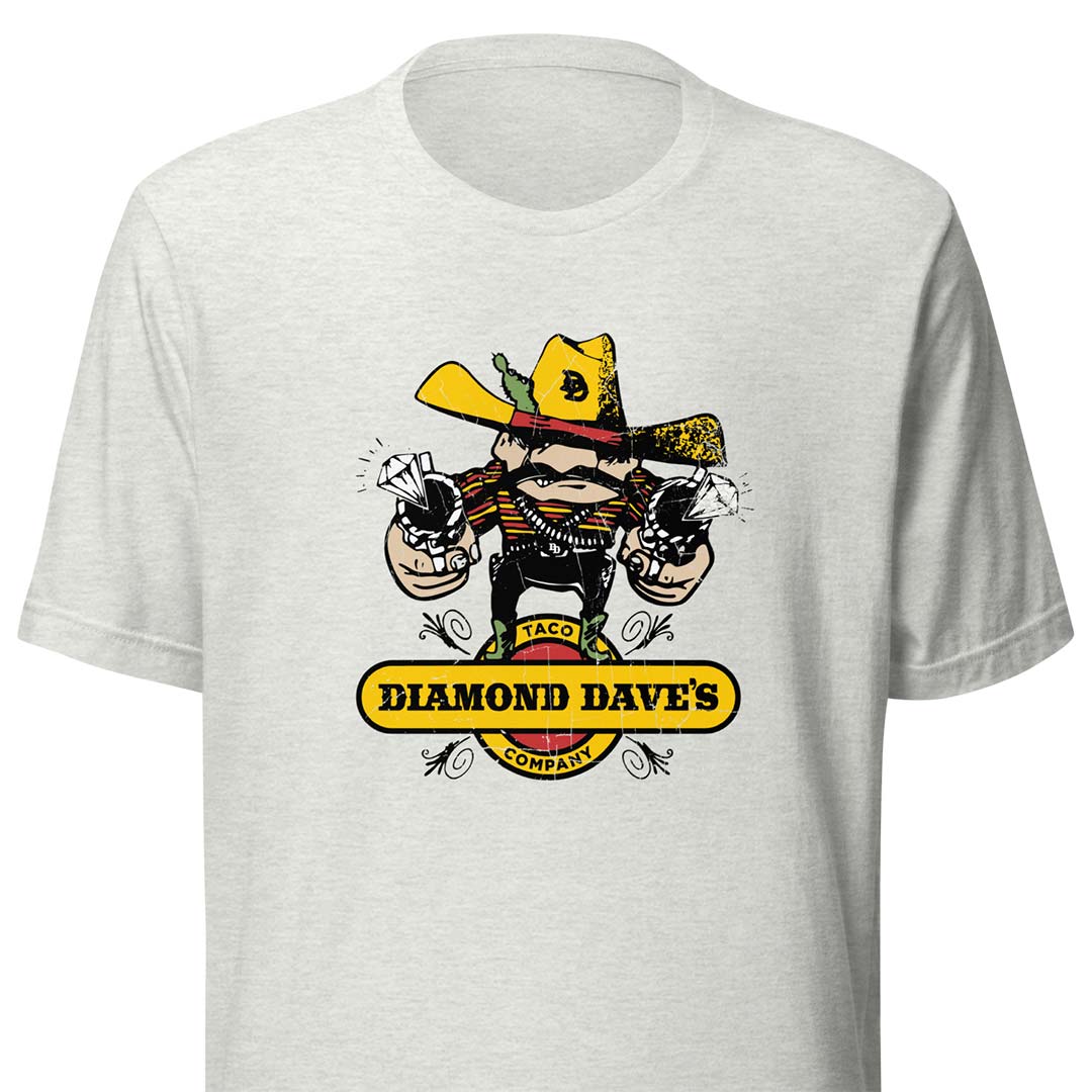 Diamond Dave's Taco Co Unisex Retro T-shirt