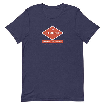 The Diamonds Restaurant & Motel St. Louis Unisex Retro T-shirt