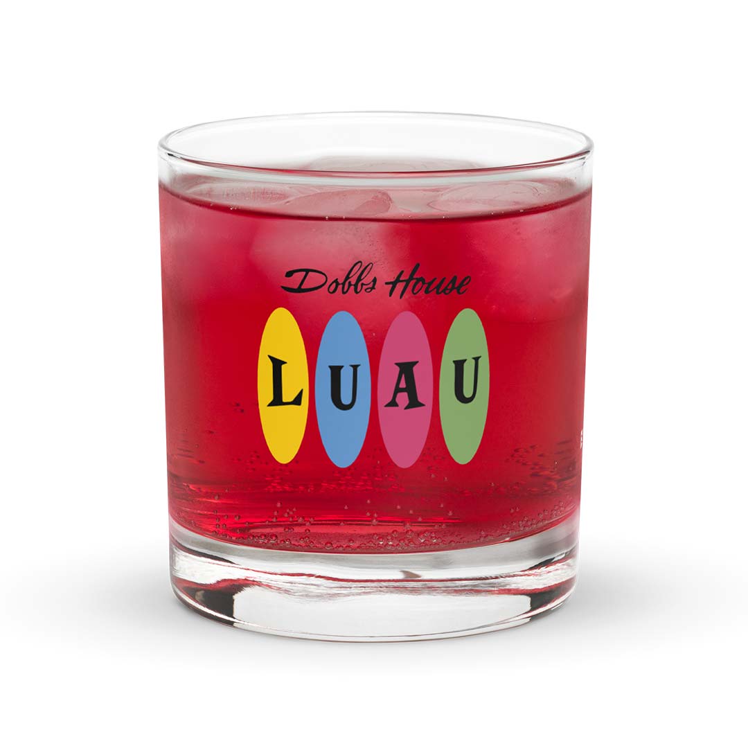 Dobb's House Luau Rocks Highball Cocktail Glass