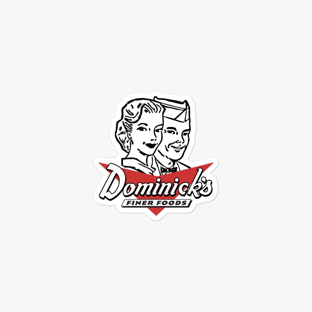 Dominick’s Finer Foods Chicago Retro Sticker
