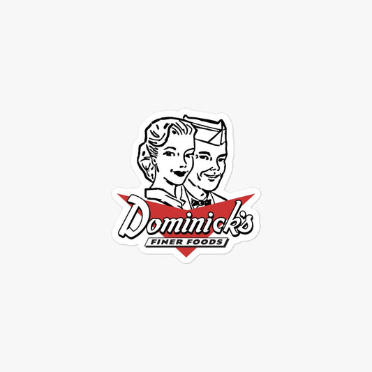 Dominick’s Finer Foods Chicago Retro Sticker