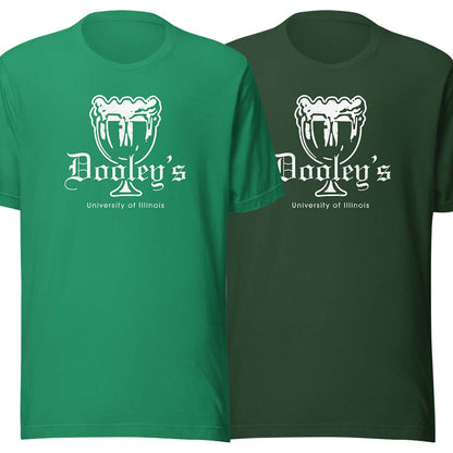 Dooley’s Champaign Unisex Retro T-shirt