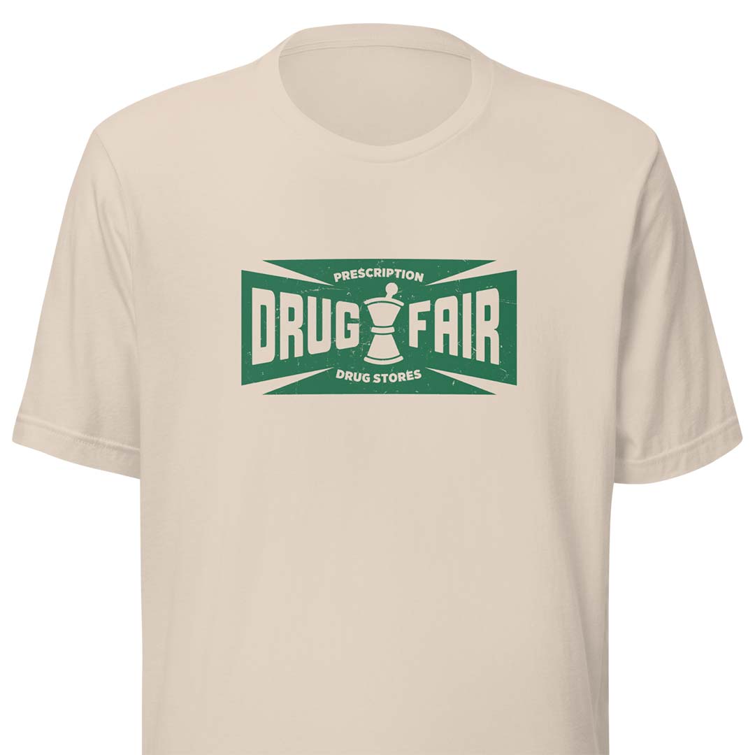 Drug Fair Drug Stores Unisex Retro T-shirt