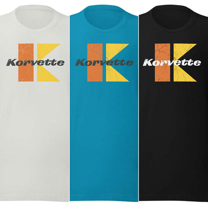 E.J. Korvette Unisex Retro T-shirt