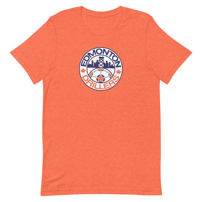 Edmonton Drillers NASL Soccer Unisex Retro T-shirt