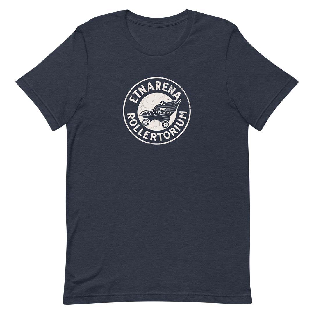 Etnarena Rollertorium Pennsylvania Unisex Retro T-shirt