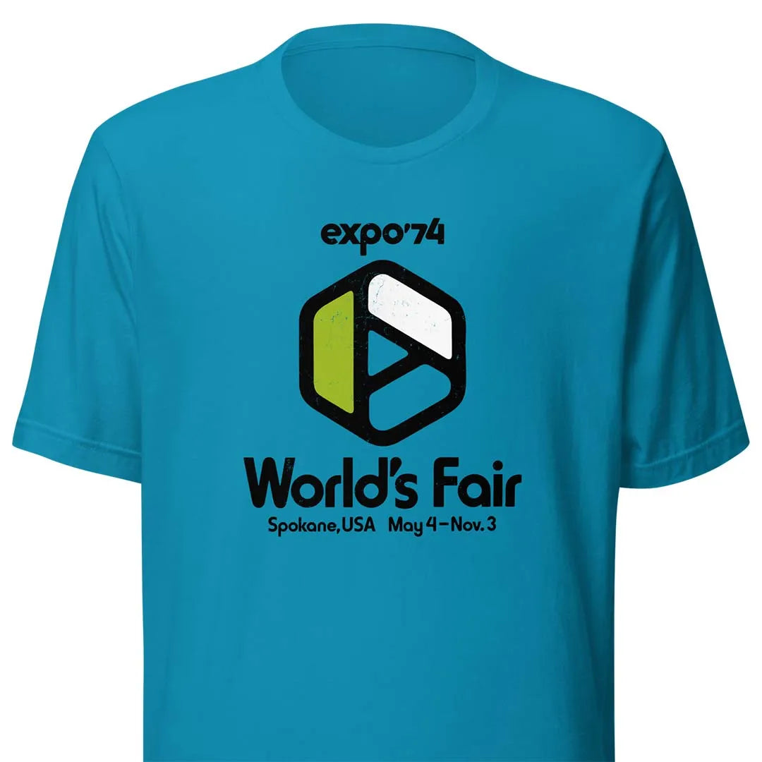 Expo '74 Worlds Fair Spokane Unisex Retro T-shirt