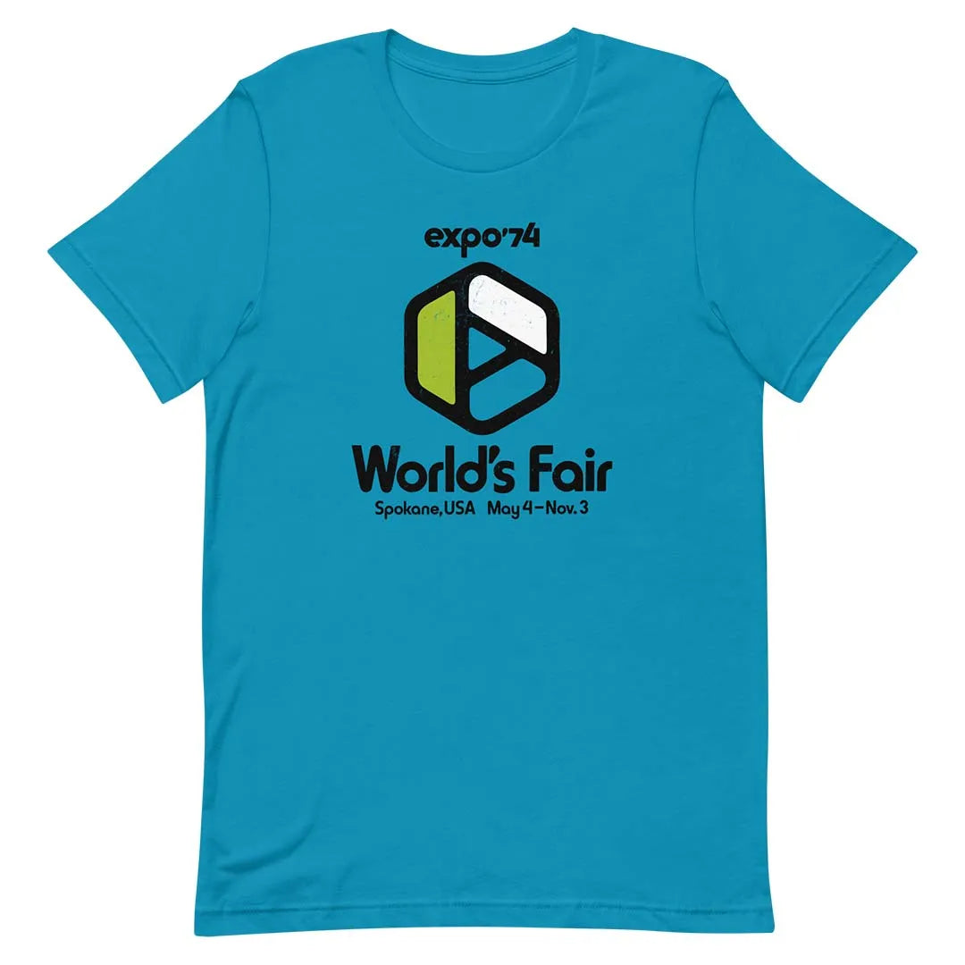 Expo '74 Worlds Fair Spokane Unisex Retro T-shirt