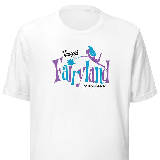 Fairyland Amusement Park Tampa Unisex Retro T-shirt