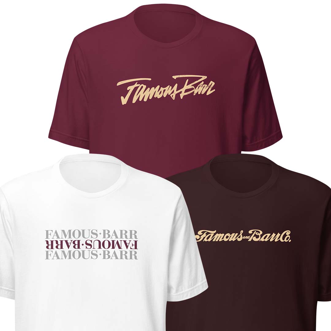 Famous Barr Department Store St. Louis Unisex Retro T-shirt