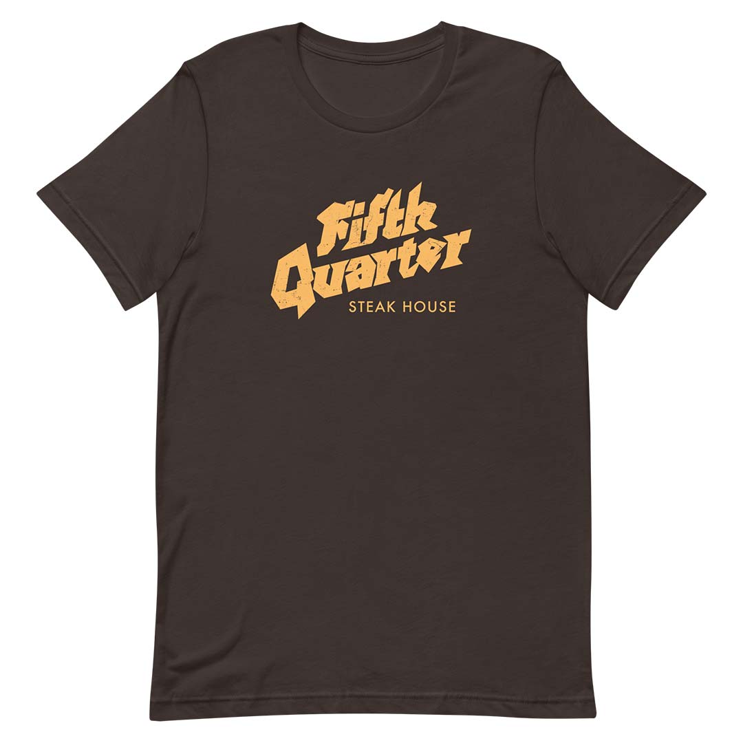 Fifth Quarter Steak House Unisex Retro T-shirt