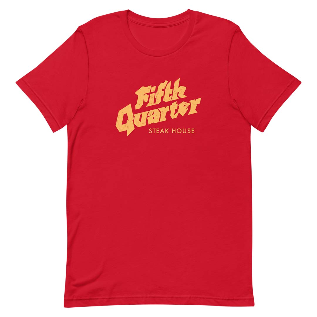 Fifth Quarter Steak House Unisex Retro T-shirt