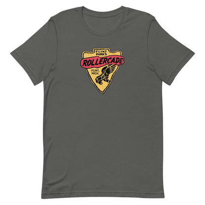 Flint Park Rollercade Michigan Unisex Retro T-shirt