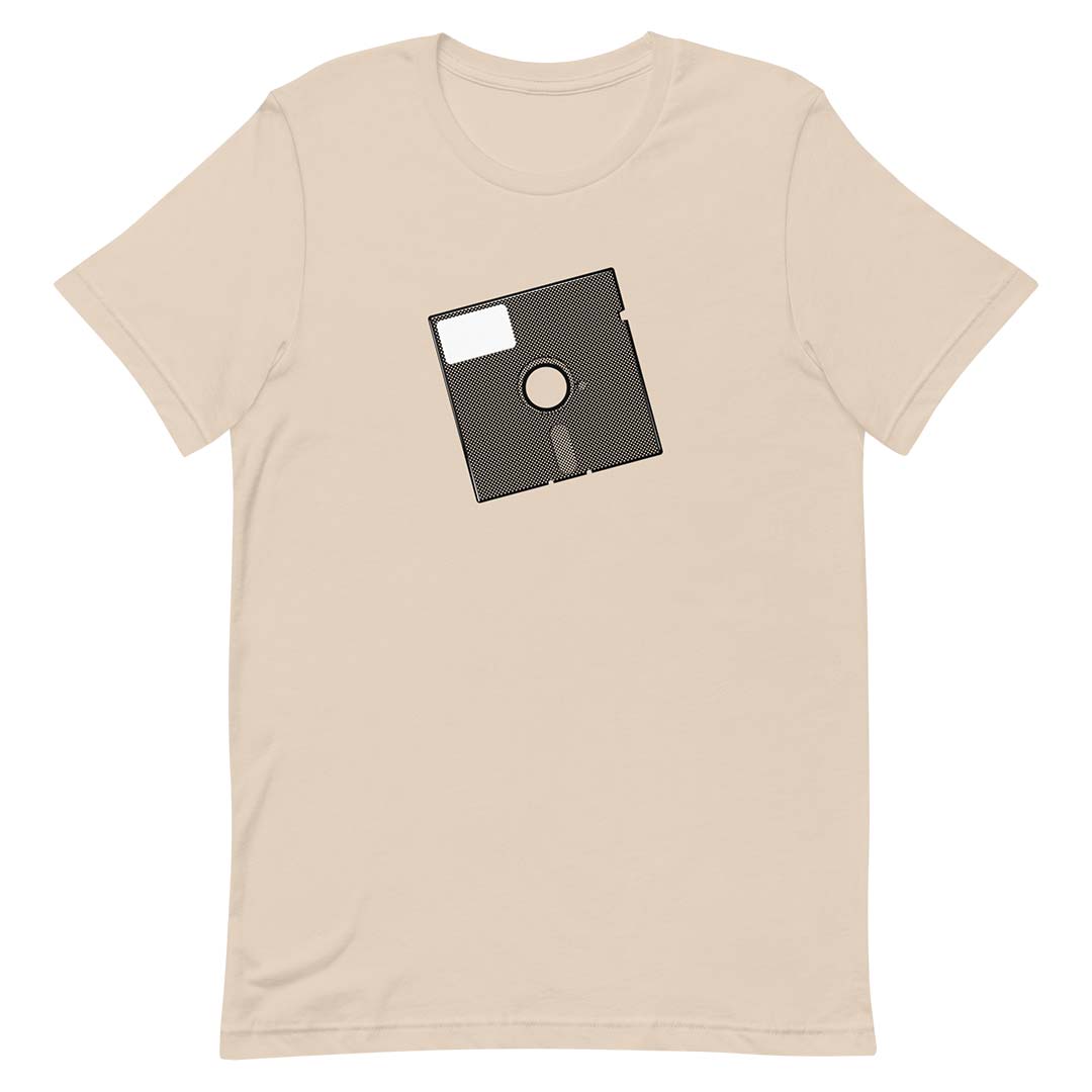 Floppy Disk Unisex Retro T-shirt
