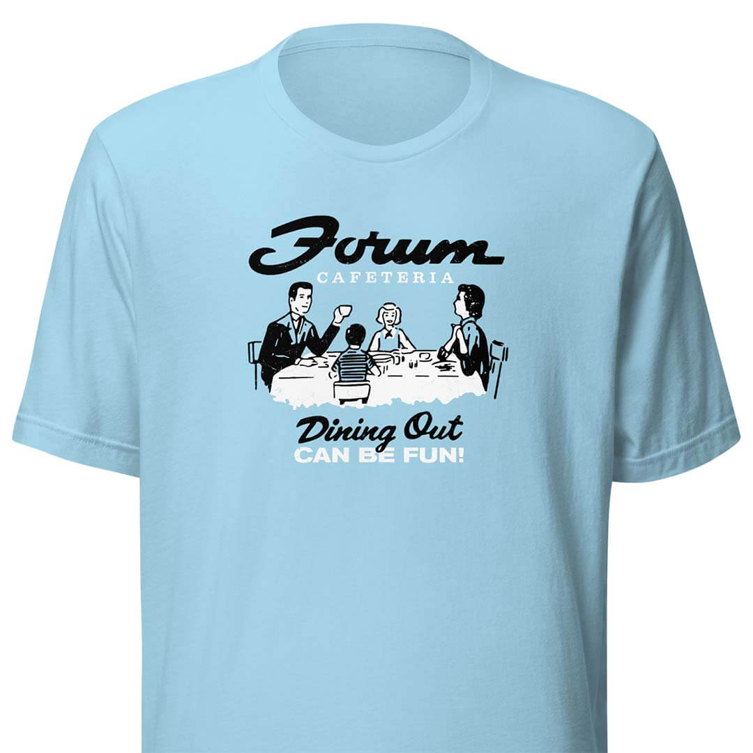 Forum Cafeteria Unisex Retro T-shirt