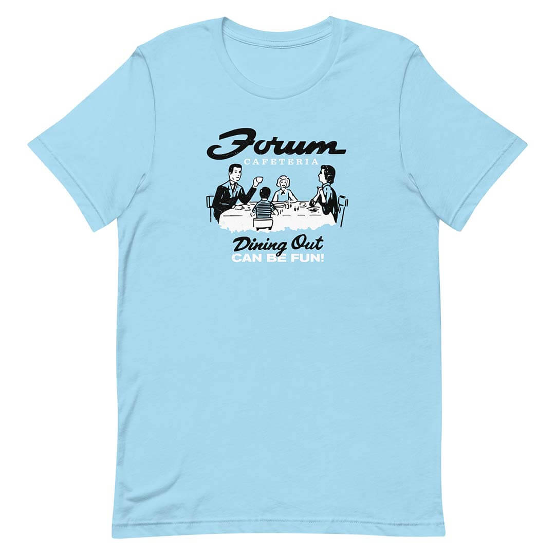 Forum Cafeteria Unisex Retro T-shirt