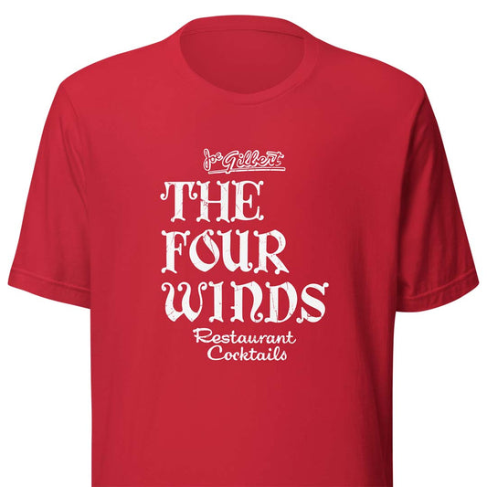 Four Winds Restaurant Kansas City Unisex Retro T-shirt