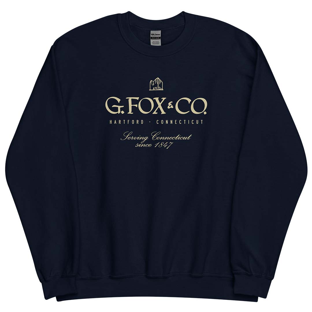 G. Fox & Co Department Store Hartford Unisex Retro Crewneck Sweatshirt