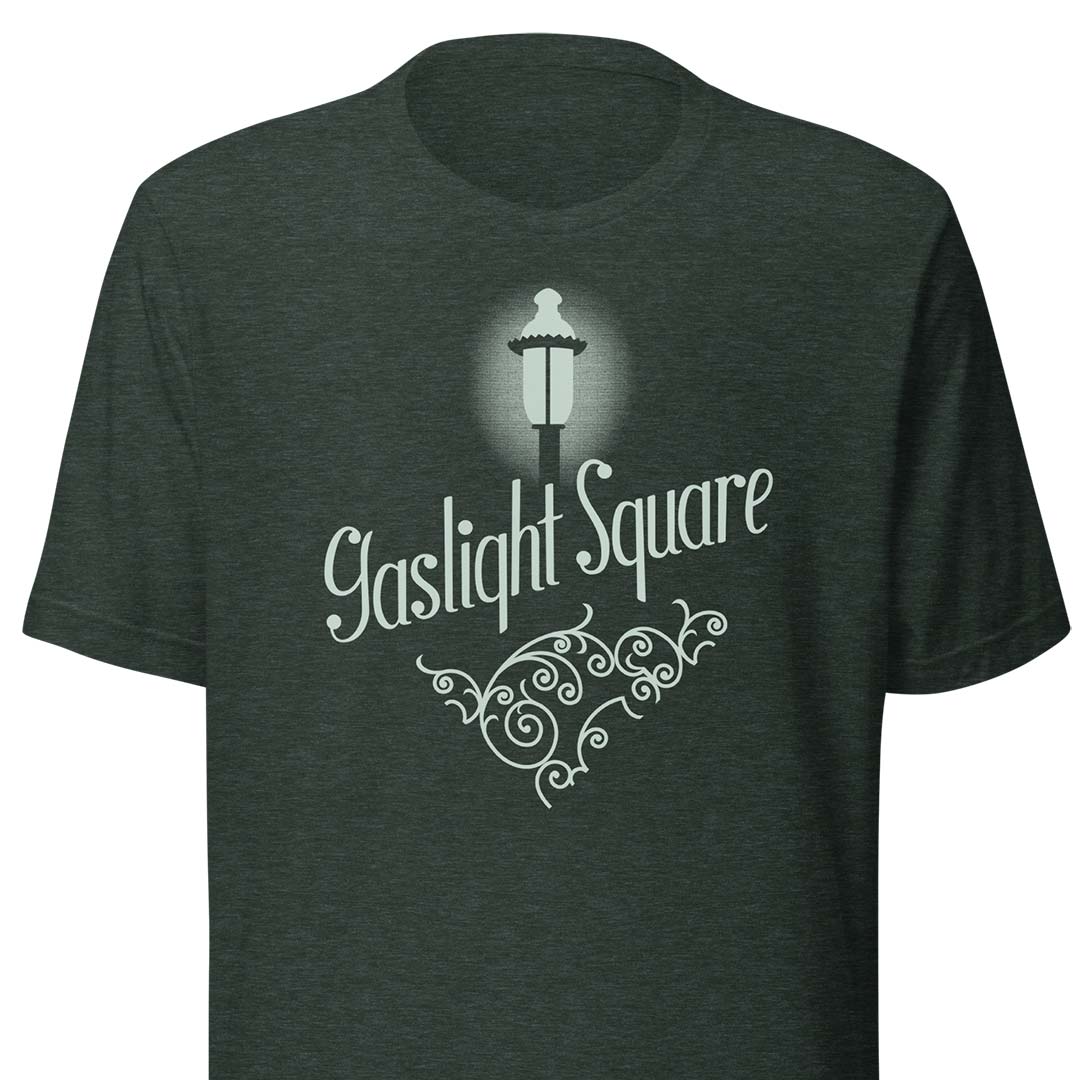 Gaslight Square St. Louis Unisex Retro T-shirt
