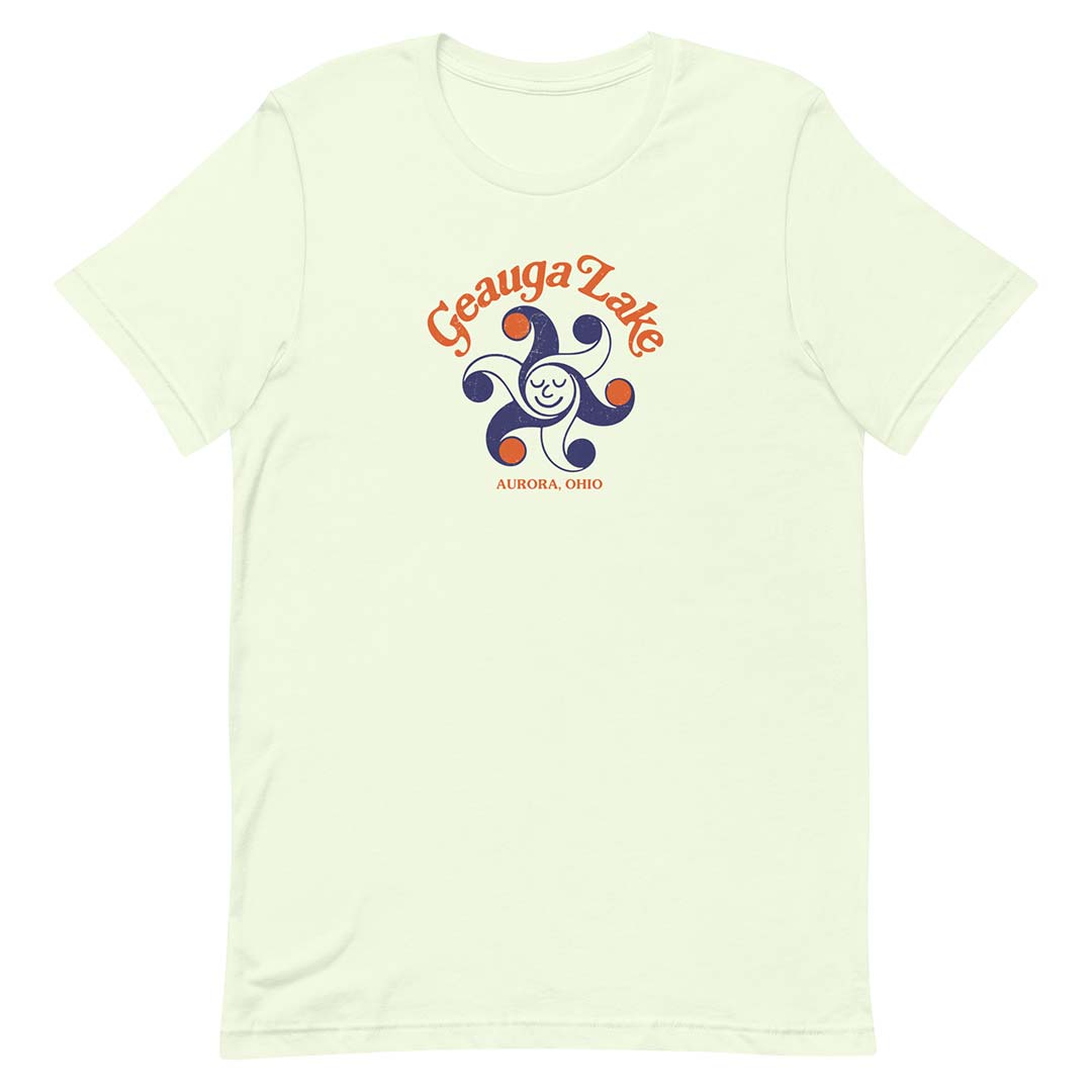 Geauga Lake Amusement Park Aurora, Ohio Unisex Retro T-shirt