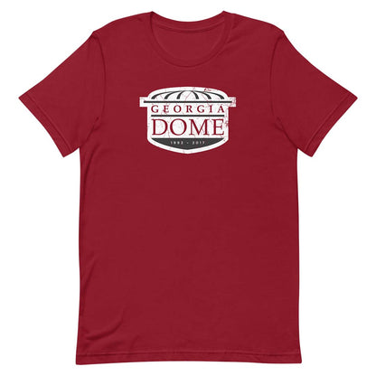 Georgia Dome Atlanta Unisex Retro T-shirt