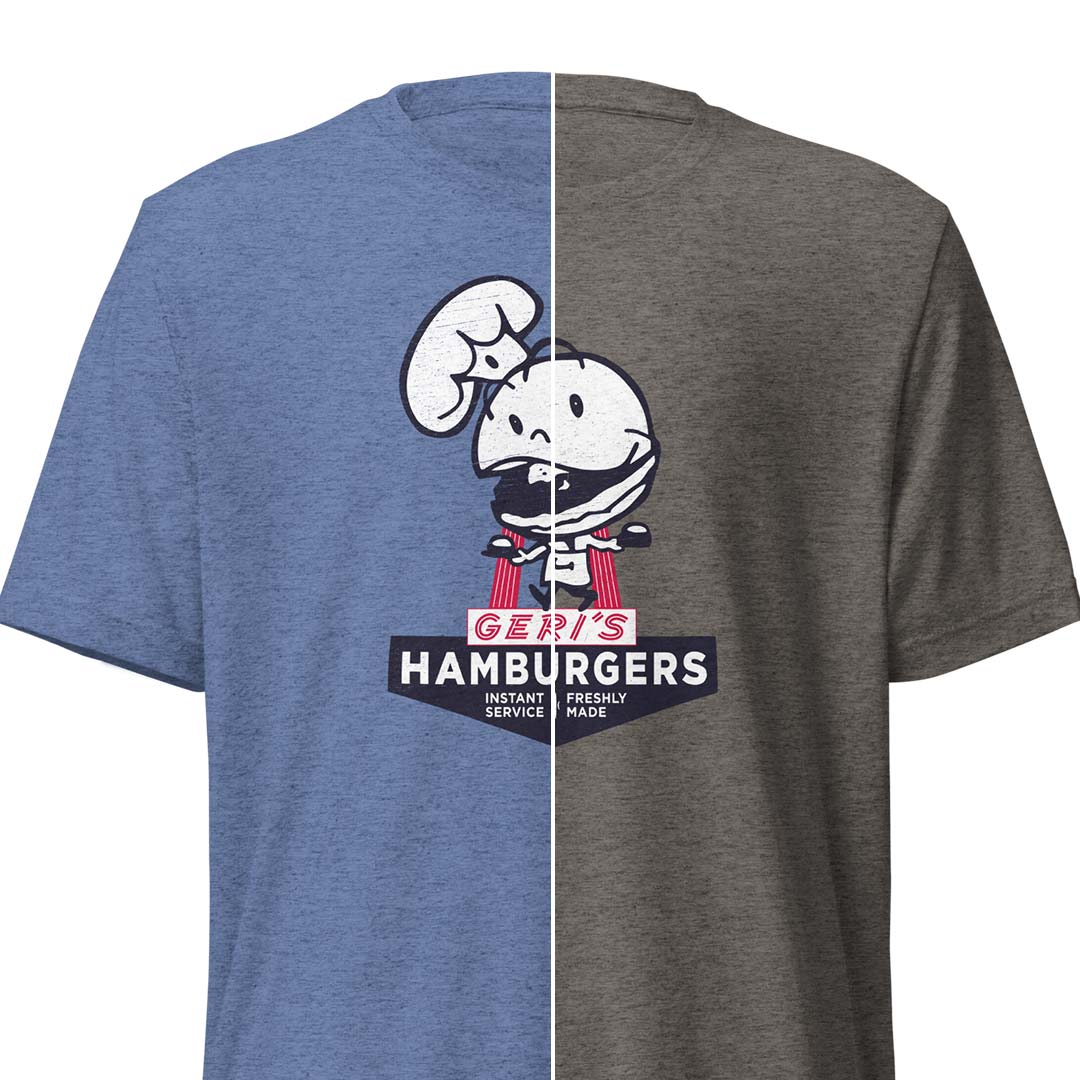 Geri's Hamburgers Rockford Unisex Retro Short-Sleeve T-shirt