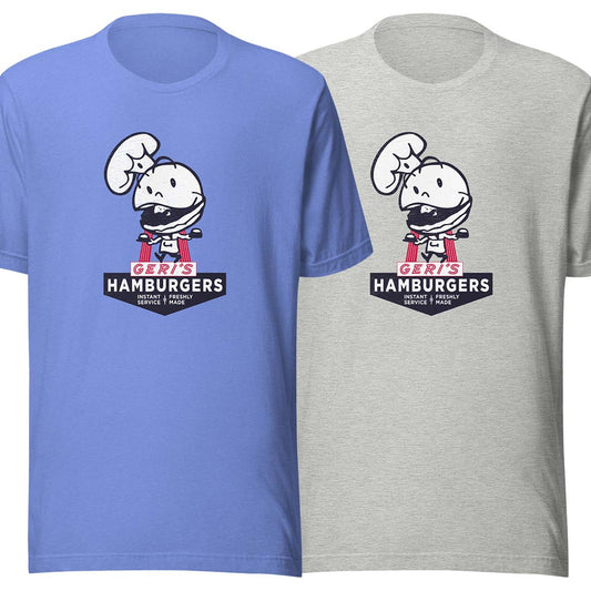 Geri's Hamburgers Rockford Unisex Retro Short-Sleeve T-shirt