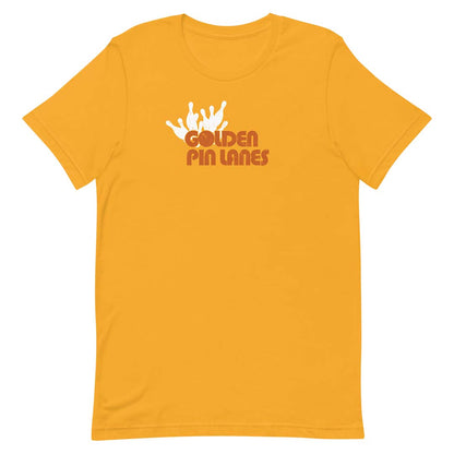Golden Pin Bowling Lanes Tucson Unisex Retro T-shirt